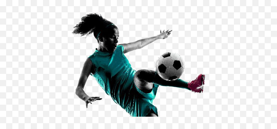 Sport Women Football Png Image - Women Playing Soccer Png Emoji,Football Png