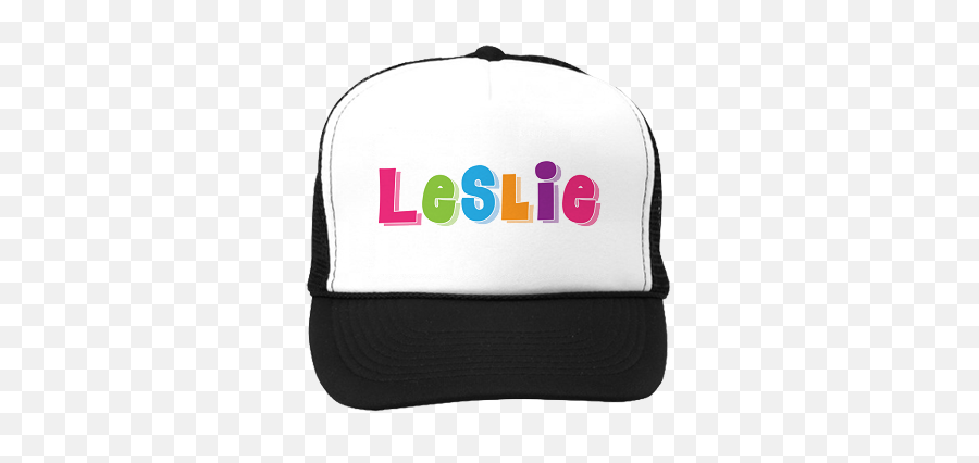 Leslie Logo Page 2 Hats Custom Hats Leslie - Leslie Name Emoji,Name Logo Generator