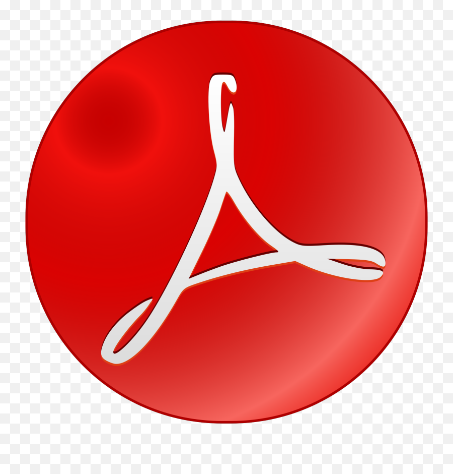 Adobe Acrobat Symbol Svg Vector Adobe - Language Emoji,Adobe Clipart