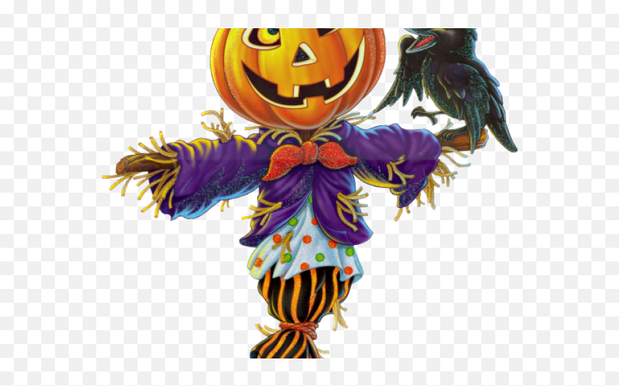 Halloween Clipart Scarecrow - Halloween Emoji,Halloween Clipart