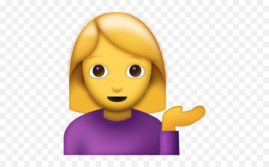 Helping Woman Emoji Free Download - Woman Emoji,Thinking Emoji Clipart