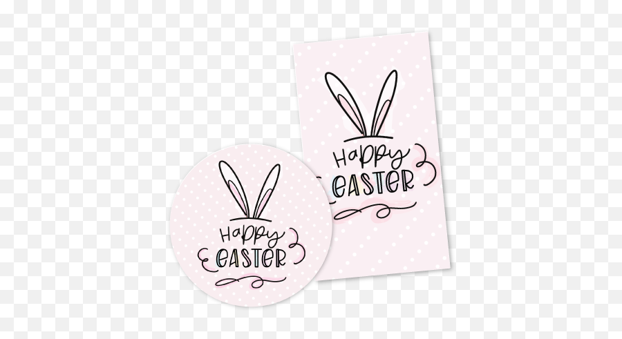 Happy Easter Sticker U0026 Gift Tag Glam Boss Graphics Emoji,Gift Tag Png