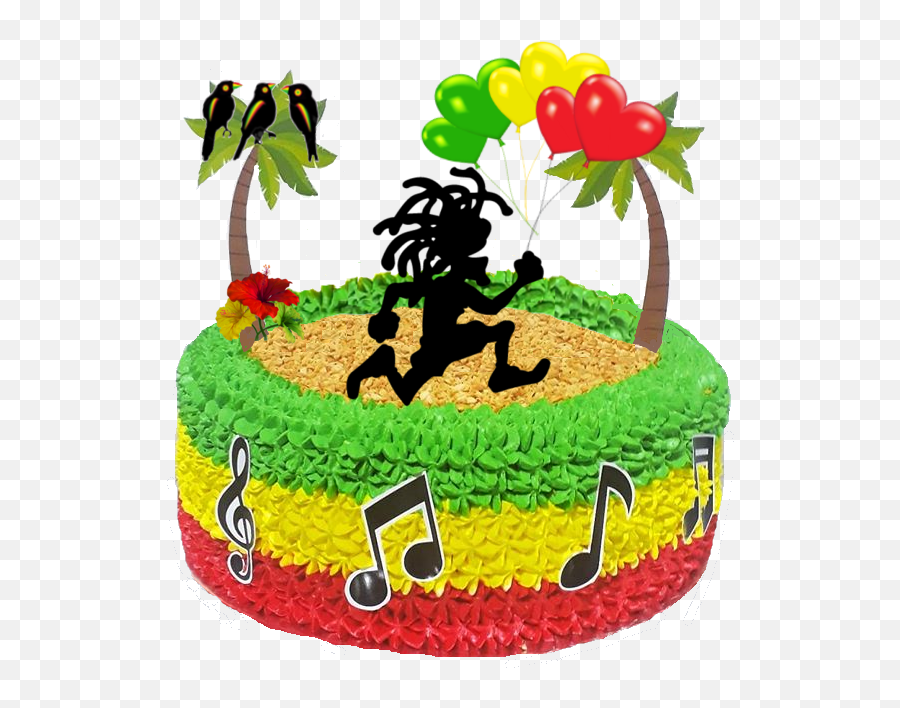 Birthday Cake Png Cake Birthday Cake Reggae Style - Cake Decorating Supply Emoji,Birthday Cake Png