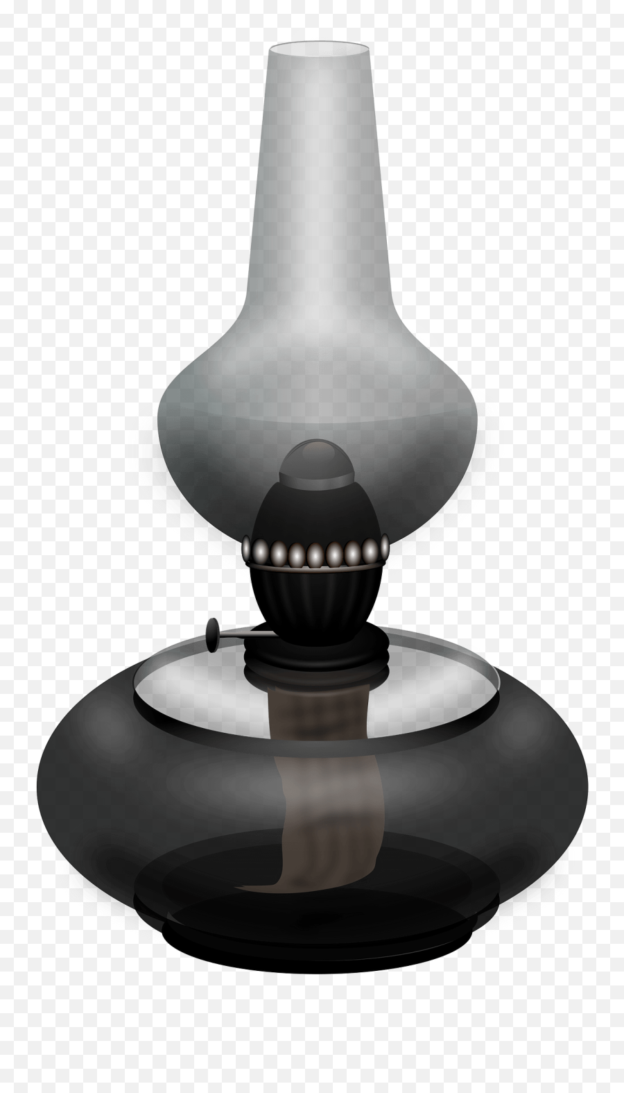 Oil Lamp Clipart Free Download Transparent Png Creazilla - Lampara De Aceite Apagada Emoji,Lantern Clipart Black And White