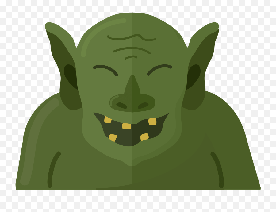 Troll Clipart Free Download Transparent Png Creazilla - Demon Emoji,Yoda Clipart