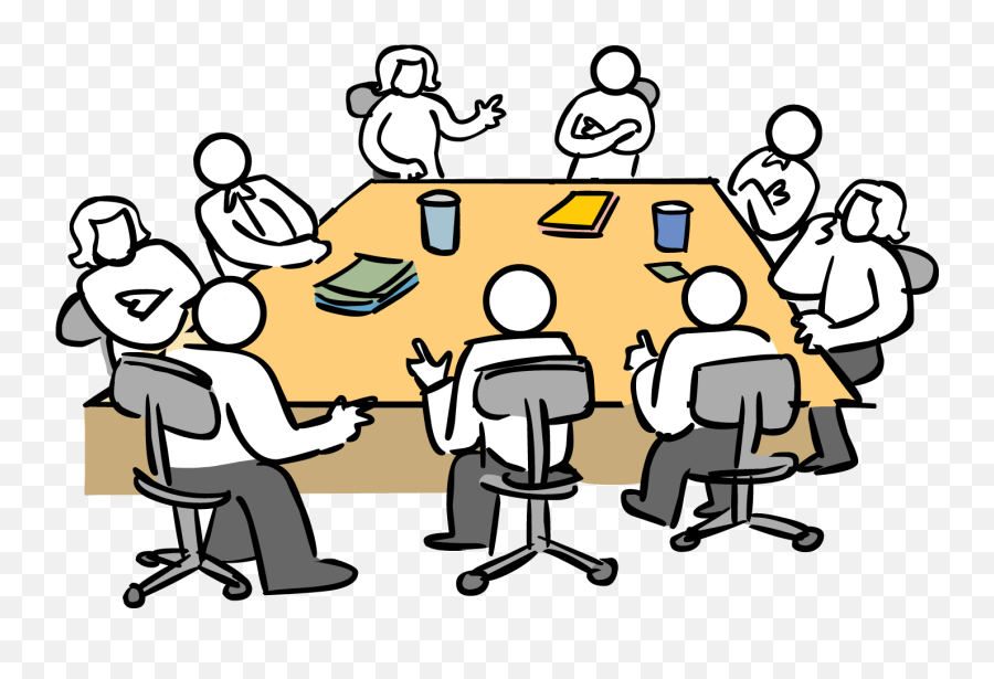 Meeting Clipart Management Meeting - Stakeholders Png Emoji,Meeting Clipart