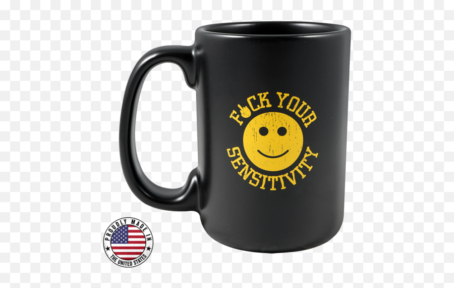 Fck Your Sensitivity 2 - Black Rifle Coffee Mugs Emoji,Black Rifle Coffee Logo