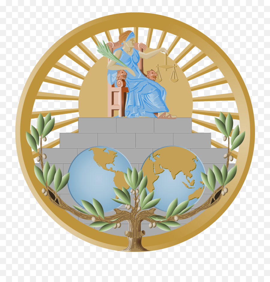 International Court Of Justice - Wikipedia Emoji,Un Logo Map