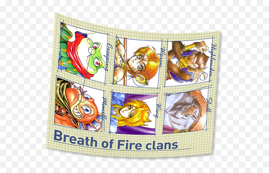 Breath Of Fire Woren Clan Emoji,Breath Of Fire Logo