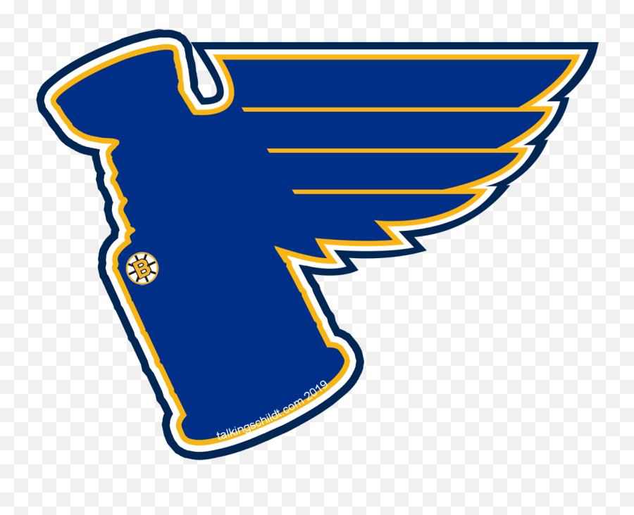 St Louis Blues Logo Png Clipart - St Louis Blues Logo Emoji,St Louis Blues Logo