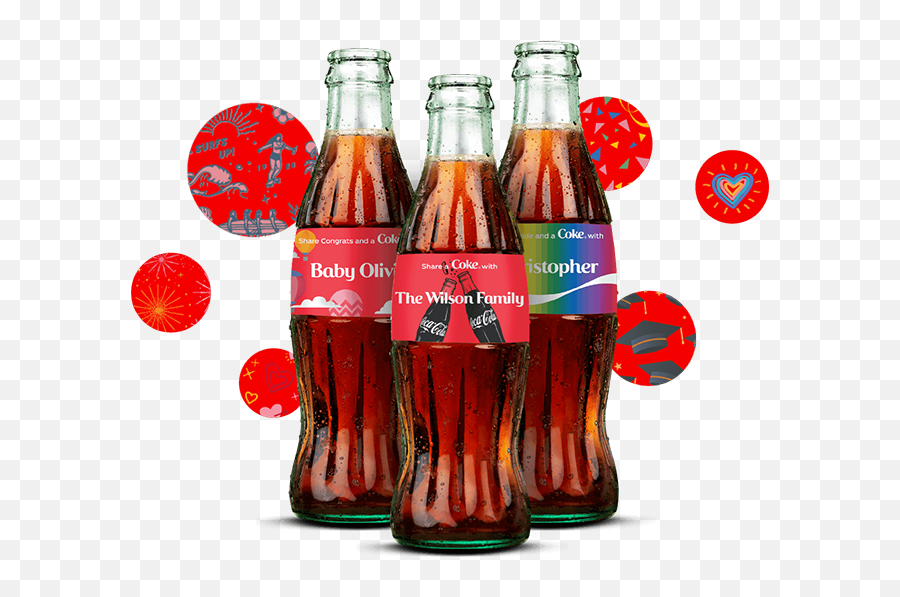 Custom Bottles Coca - Cola Store Emoji,Coca Cola Company Logo