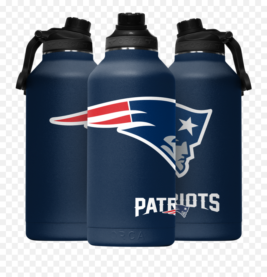 New England Patriots Large Logo Hydra 66oz - Orca Emoji,New England Patriots Png