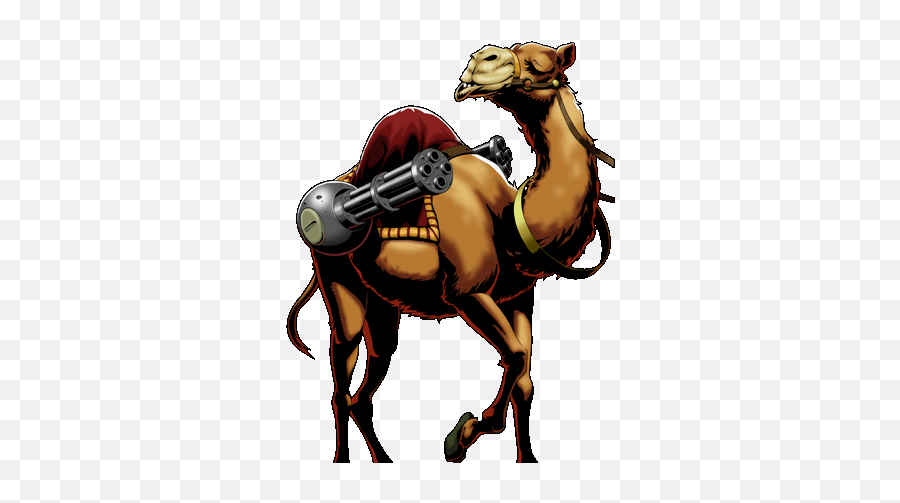 File - Msd Svcamel Metal Slug Camel Full Size Png Emoji,Slug Png