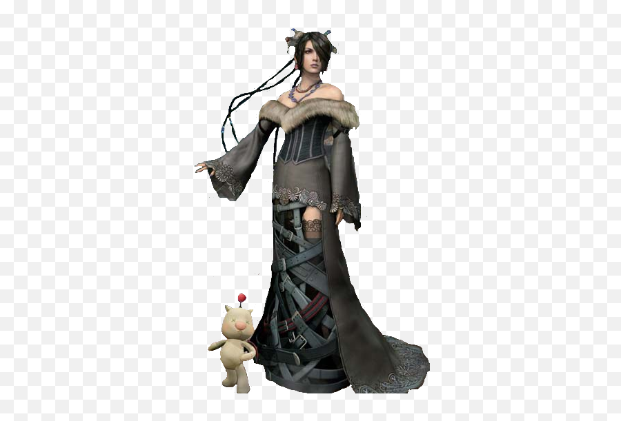 Download Hd Lulu - Final Fantasy X Lulu Cosplay Costume Emoji,Final Fantasy X Logo Png