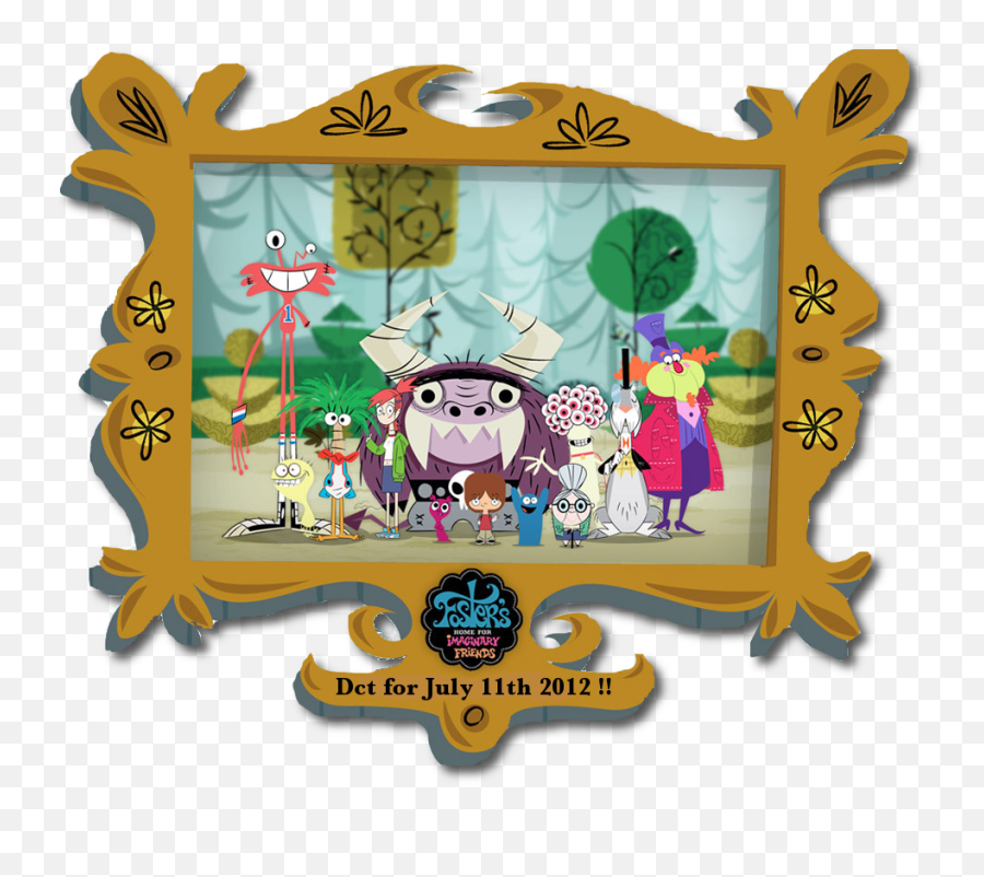 Fosters Home For Imaginary Friends Backgrounds Posted By Emoji,Friends Tv Show Clipart