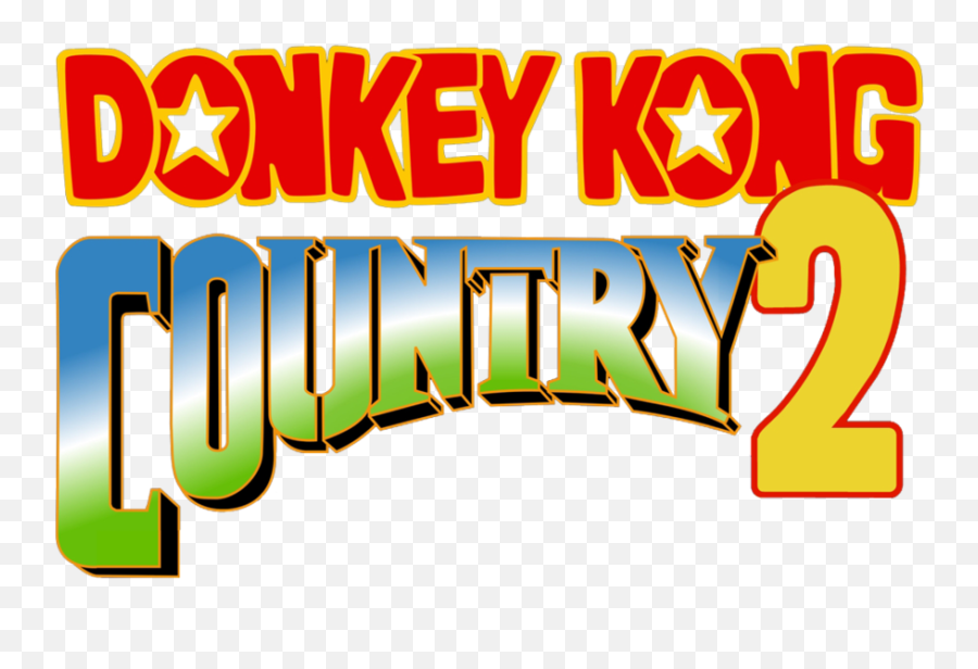 Donkey Kong Country 2 Png Clipart - Donkey Kong Country 2 Kong Quest Logo Png Emoji,Donkey Kong Country Logo