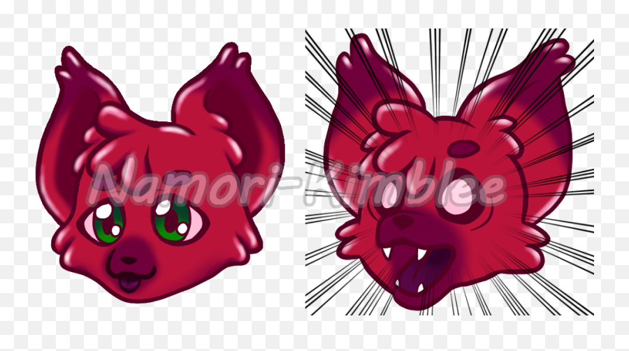 Twitch Emotes For Cherry Flavored Fox By Namori - Kimblee On Scary Emoji,Twitch Emotes Png