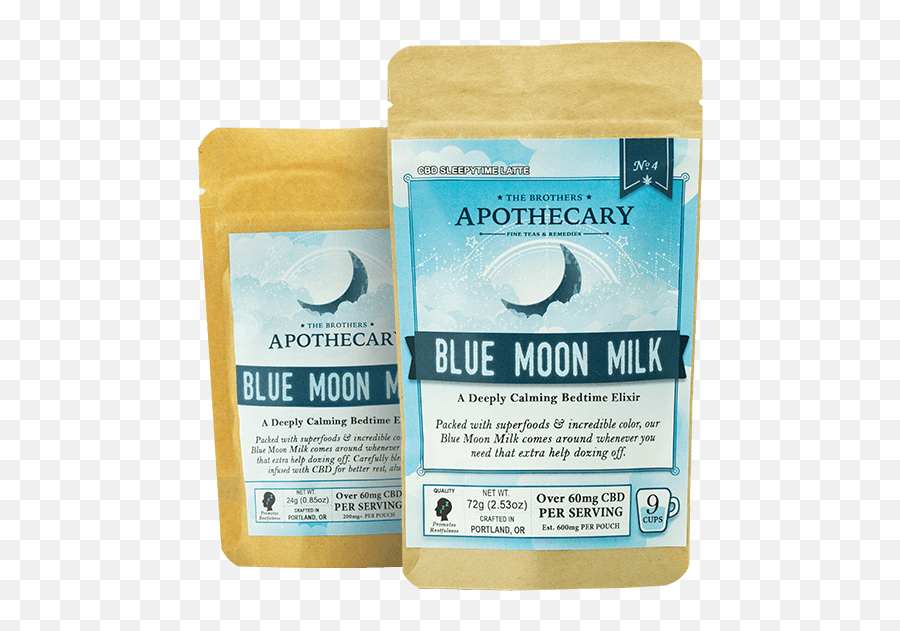 Blue Moon Milk Cbd Latte - Household Supply Emoji,Blue Moon Png