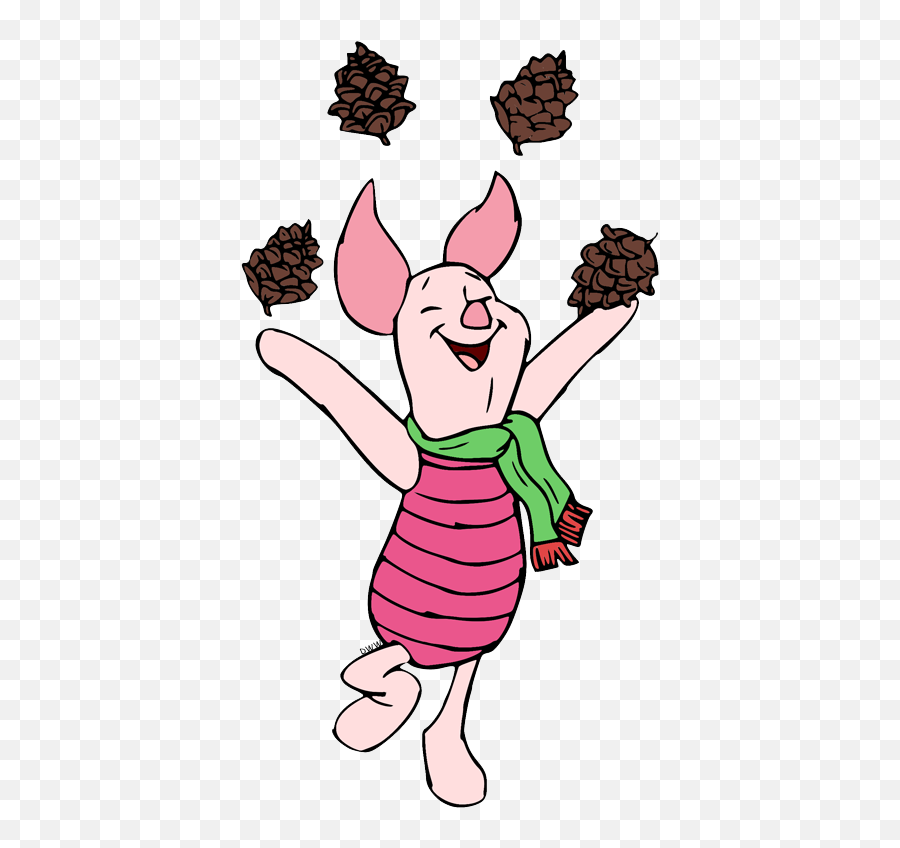 Piglet Clip Art Disney Clip Art Galore - Happy Emoji,Pinecone Clipart