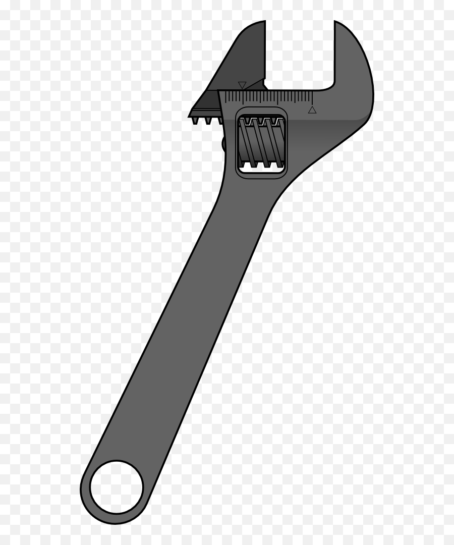 Method Adjustable Wrench Clip Art Free - Adjustable Wrench Clipart Emoji,Wrench Clipart Black And White
