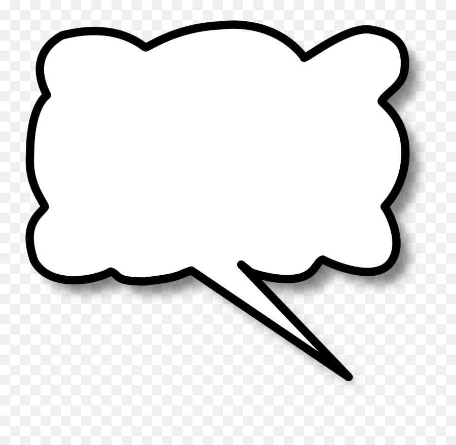 Cloud Shapes Left Talking Png - Cloud Callout Png Blue Emoji,Talking Png