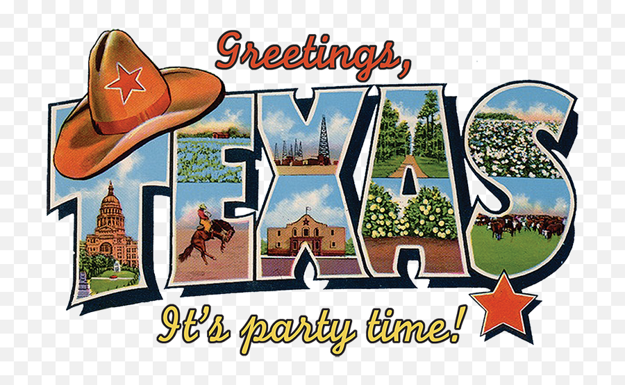 Free Clip Art - Greetings From Texas Clipart Emoji,Texas Clipart
