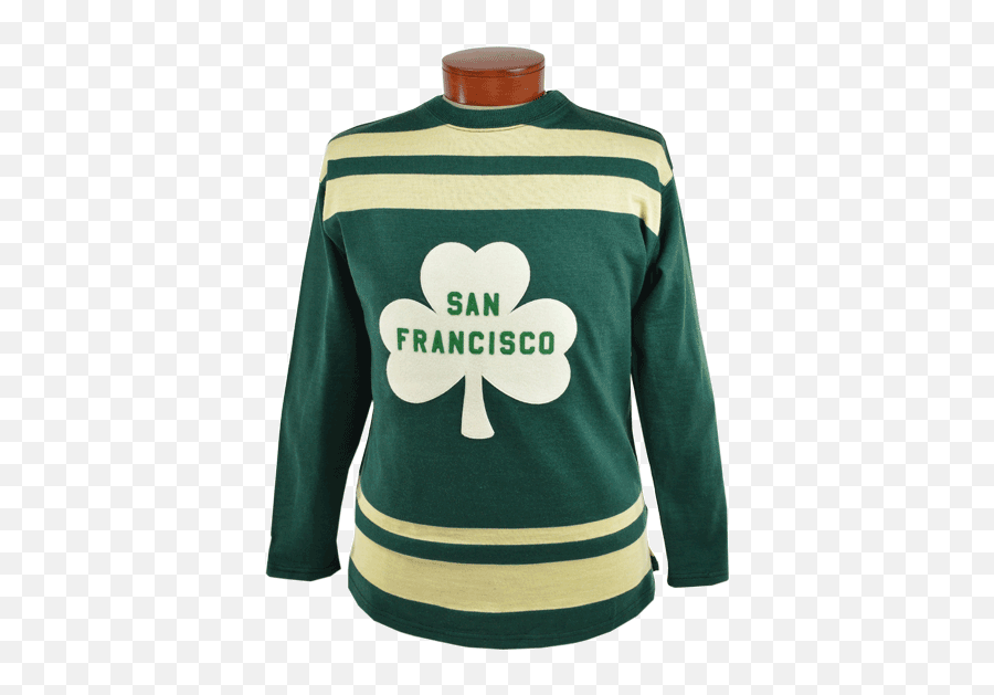 San Francisco Shamrocks Authentic - San Francisco Shamrocks Hockey Emoji,Nfl Logo Sweatshirts