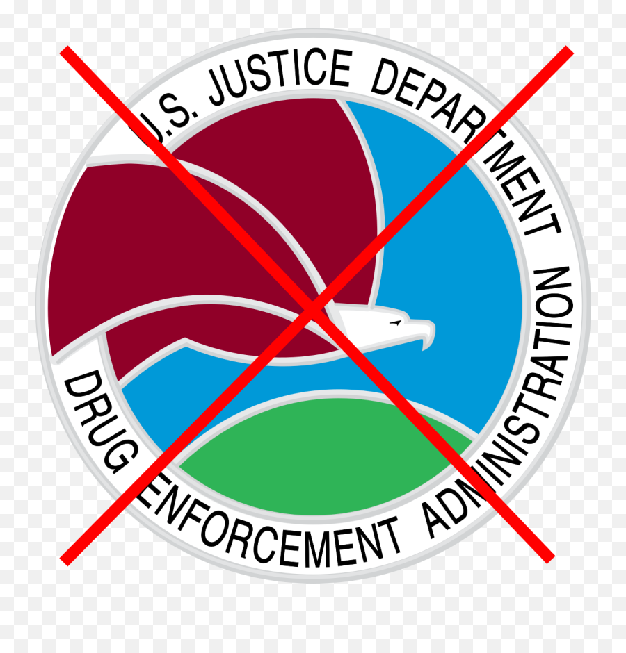 Filecrossedoutus - Drugenforcementadministrationsealsvg Drug Enforcement Administration Emoji,Crossed Out Png