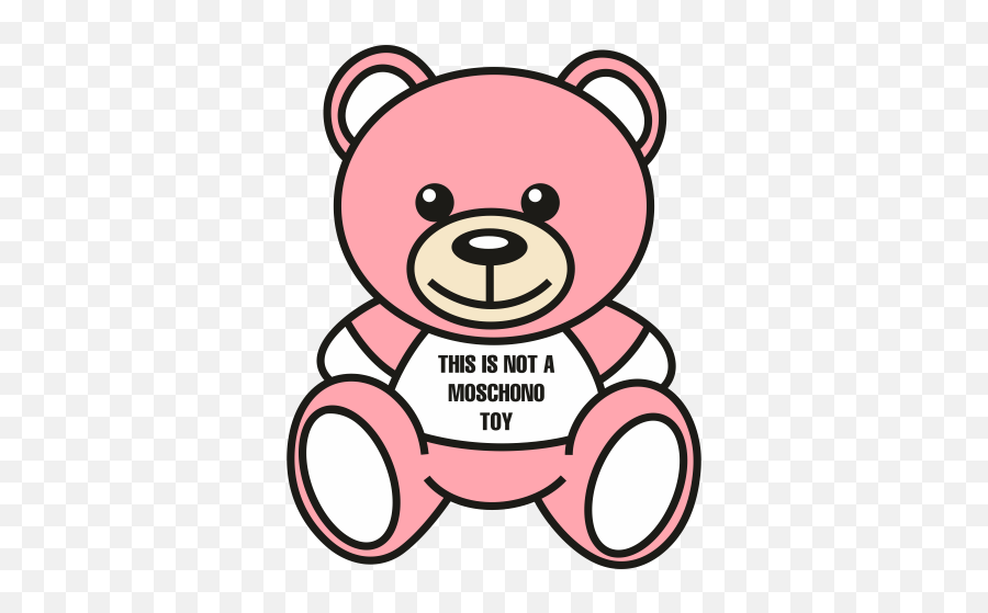 Moschino Bear Brand Logo Svg Emoji,Not Clipart