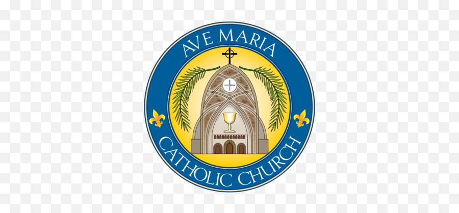 Pentecost Vigil - Ave Maria Catholic Church Ave Maria Emoji,Catholic Church Logo
