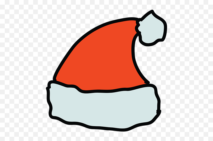 Santa Claus Christmas Clip Art - Christmas Hat Png Download Emoji,Santa Hat Clipart Transparent