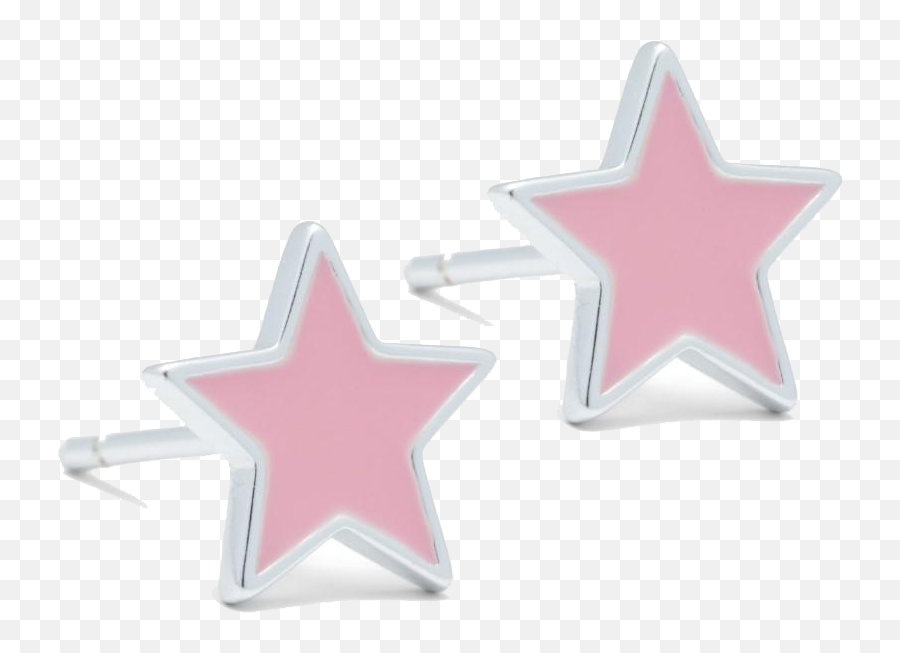 Pink Star Post Earring 925 Sterling Discoverattic Emoji,Pink Star Png