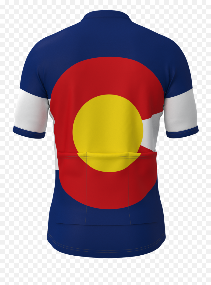 Kiss Colorado State Flag Menu0027s Cycling Jersey Emoji,Colorado Flag Png