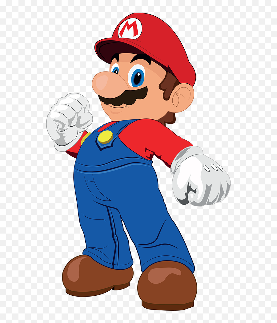 Mario Super Bros - Mario Character Emoji,Luigi Png