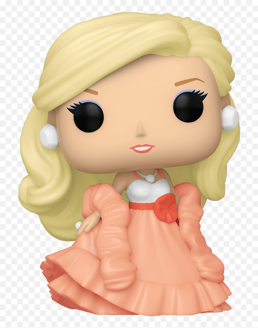 Funko Pop Vinyl Barbie - Peaches N Cream Barbie Emoji,Princess Peach Clipart