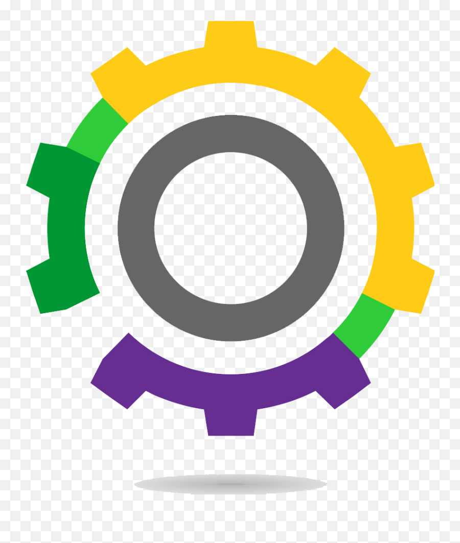 Clipart Colorful Gears Png - Gear Iconpng Emoji,Gears Clipart
