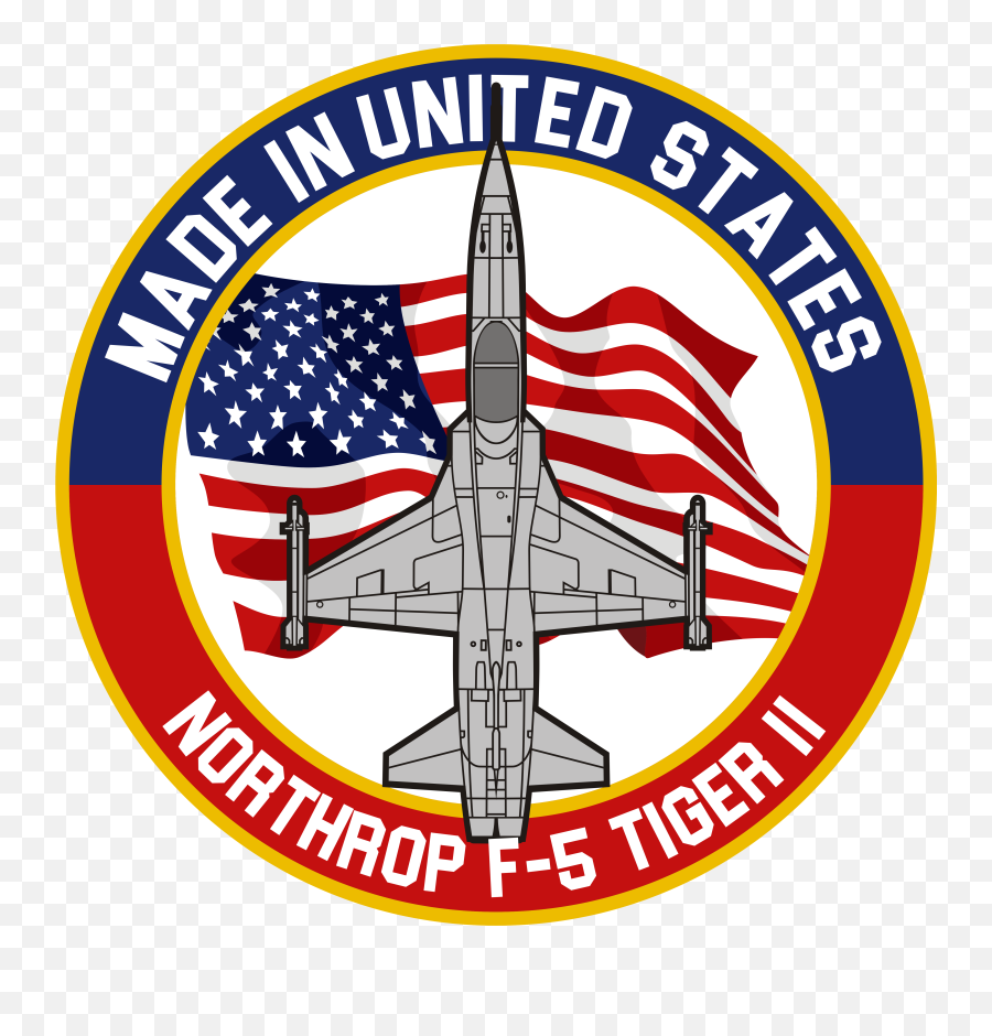 Northrop F - 5 Tiger Ii Made In Usa Fuerza Aerea Emoji,Northrop Logo