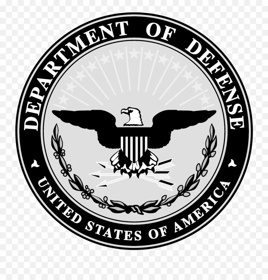 Department Of Defense Logo Black And - Department Of Defense Emoji,Department Of Defense Logo