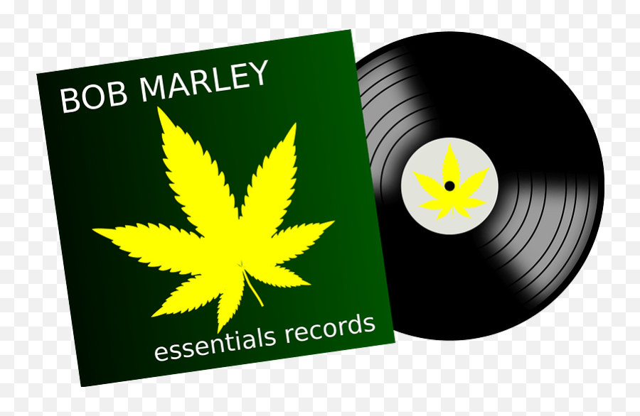 Bob Marley Vinyl Record Clipart - Solid Emoji,Record Clipart