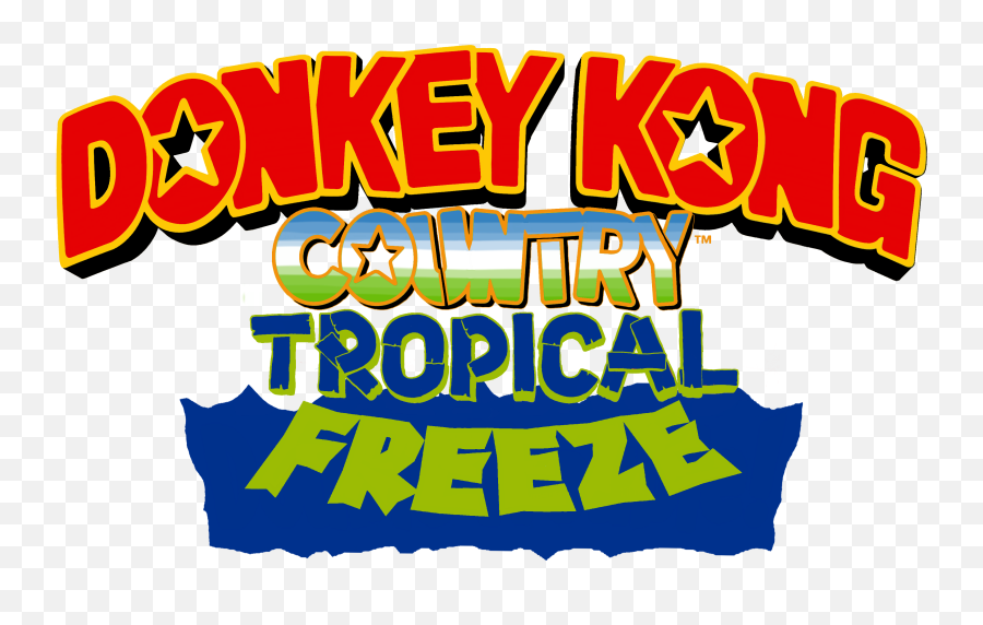 Tropical Freeze Logo - Donkey Kong Country Tropical Freeze Emoji,Donkey Kong Country Logo