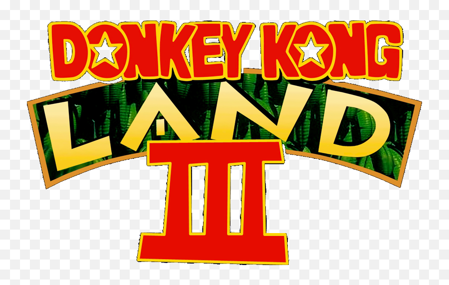Donkey Kong Land Iii - Donkey Kong Land Iii Png Emoji,Donkey Kong Logo