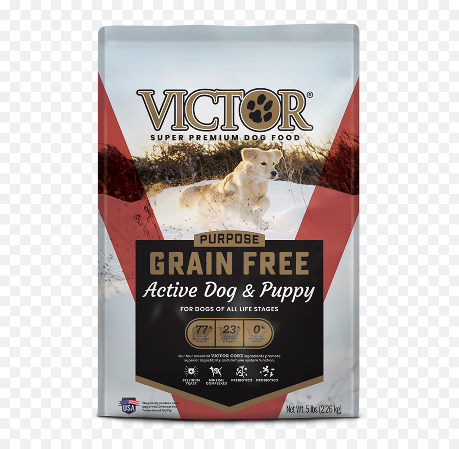 Victor Active Dog Puppy Grain - Victor Active Dog And Puppy Emoji,Puppy Png