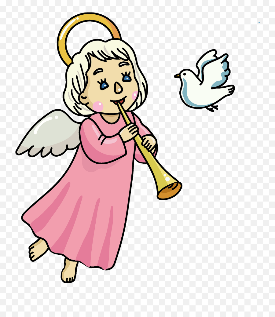 Christmas Angel Clipart - Angel Emoji,Angel Clipart