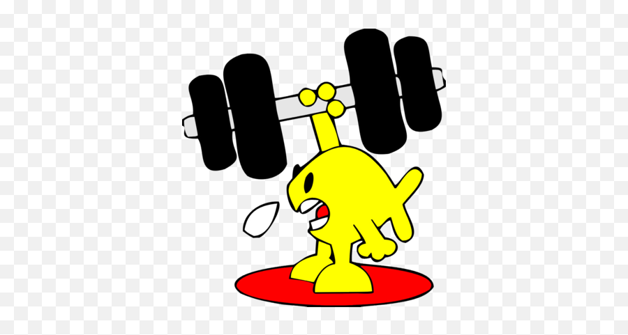 Weight Lifting - Weight Lifting Fish Emoji,Weights Clipart
