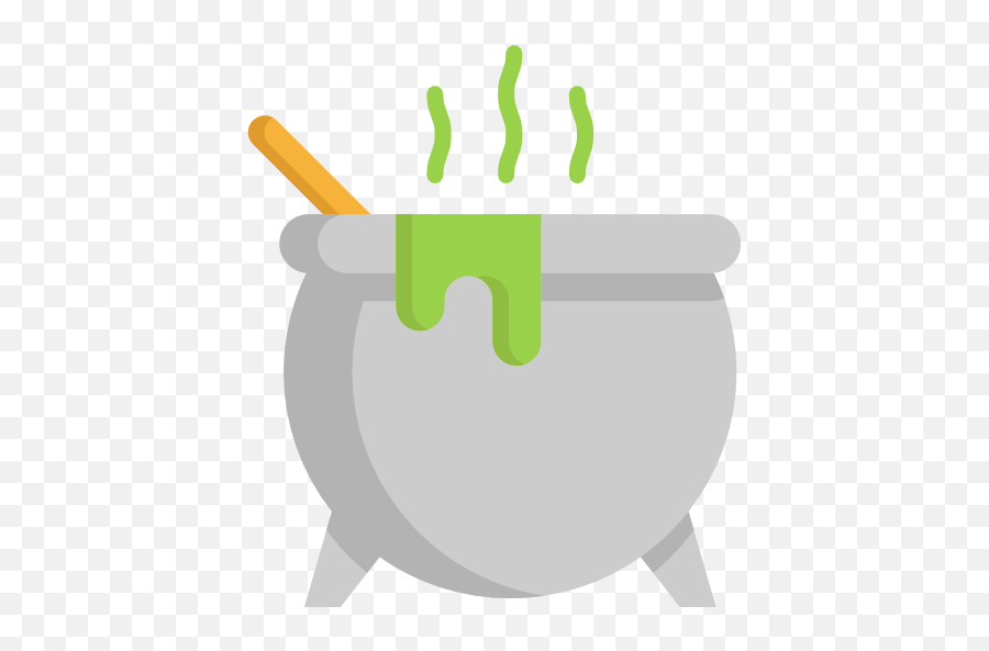 Cauldron Food Cook Halloween Pot Icon - Icon Emoji,Cauldron Png