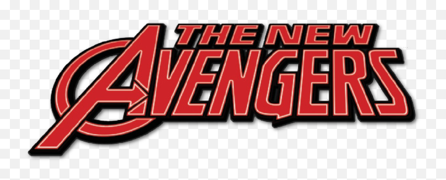 New Avengers Logo - Horizontal Emoji,Avengers Logo