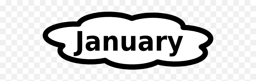 January Clip Art 2 - Vertical Emoji,January Clipart