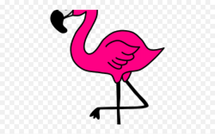 Flamingo Clip Art Transparent - Transparent Background Flamingo Clipart Emoji,Flamingo Clipart