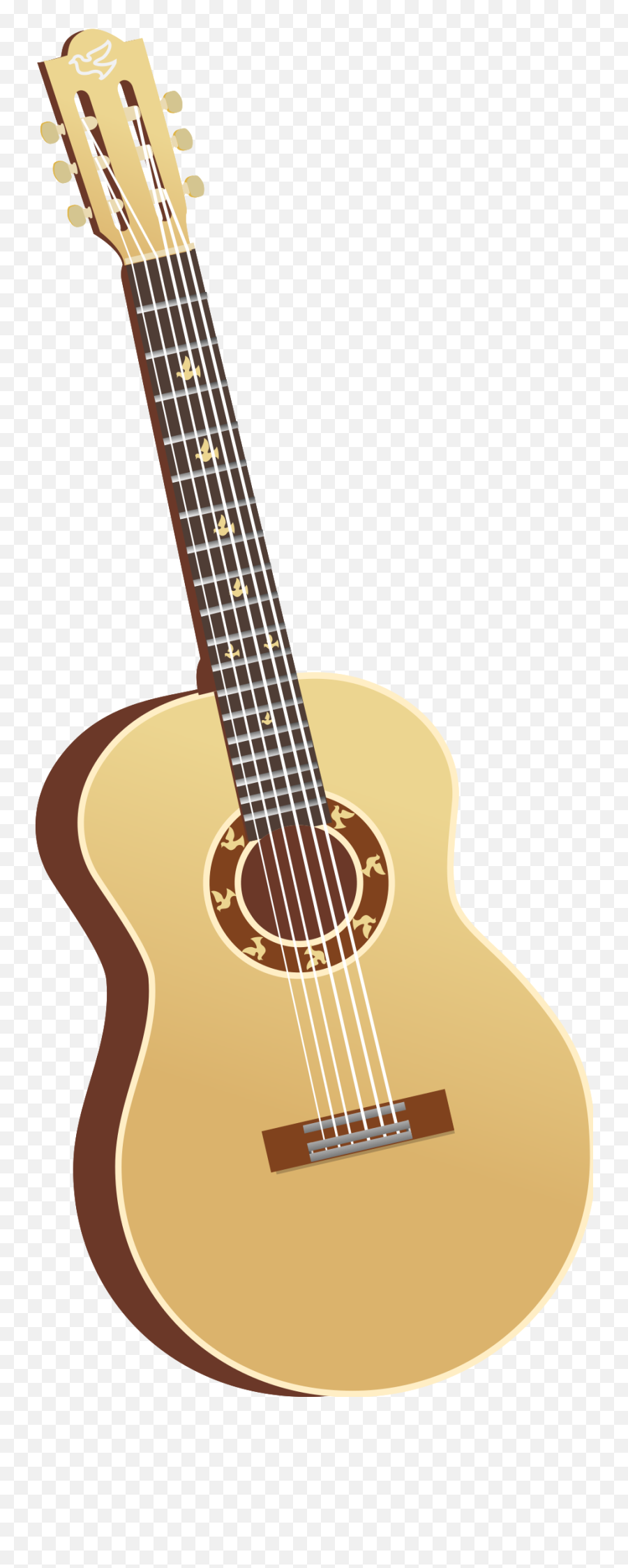 Free Acoustic Guitar 1207436 Png With - Solid Emoji,Guitarra Png