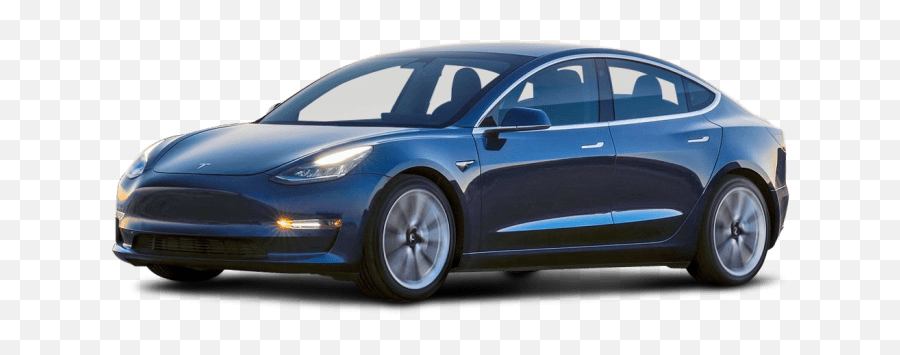 2018 Tesla Model 3 Reviews Ratings - Tesla Model 3 Blue Png Emoji,Telsa Logo